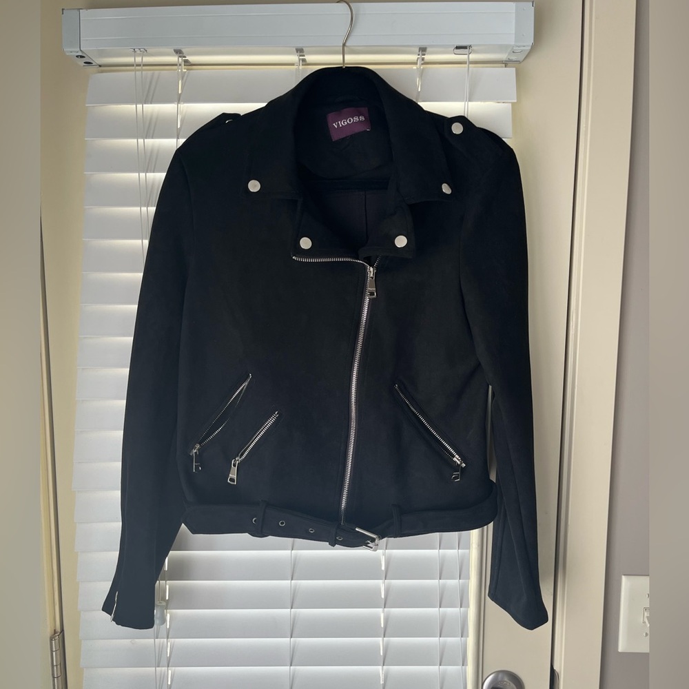 Black Biker Jacket